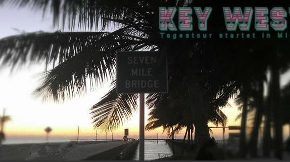 Seven Mile Bridge auf dem Weg nach Key West
